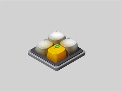 Glovo keyboard 3d 3d keyboard 3d model 3d motion concept keyboard motion graphics ui ux