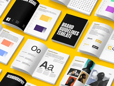 FBI | Brand Guidelines Template brand book brand guideline template brand guidelines brand guidelines template brand identity brand manual brand style guide branding branding book branding guidelines corporate brand identity logo design manual brand style guide template