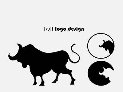 The Circle Technique - Bull Logo Design branding graphic design logo