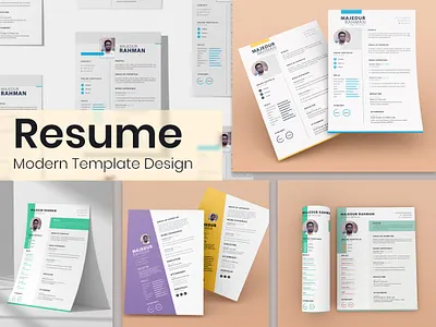 Modern Resume Template Design
