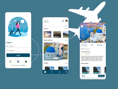 EasyTravel figma icons travelapp