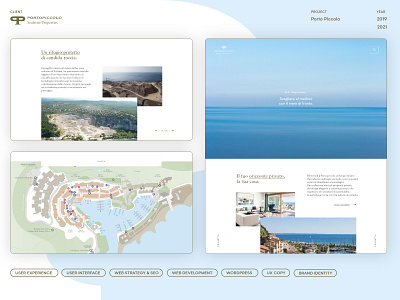 Porto Piccolo - Website Concept & Development branding design graphic design ui ux