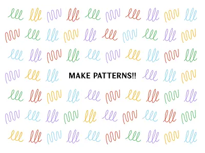 Squiggees pattern <3 dingbat dingbats doodle drawing font font design free freebies handwriting icon icon pack illustration lettering pattern seamless squiggle symbol type type design typography