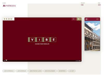 VIBE Milano - Website Concept & Development branding design graphic design illustration ui ux