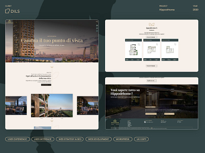 Hippodrhome - Website Concept & Development branding design graphic design ui ux vector