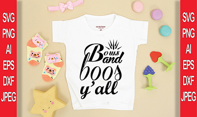 BOWS AND BOOS Y` ALL T-SHIRT DESIGN branding design illustration logo typography vector