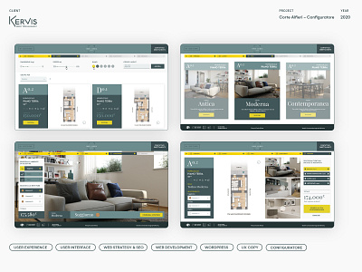 Corte Alfieri - Website Concept & Development branding design graphic design ui ux