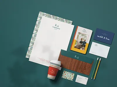 Treehouse Hotels Branding art direction branding design graphic design hand lettering identity pattern design