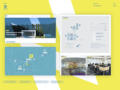 Energy Park - Website Concept & Development branding design graphic design logo ui ux