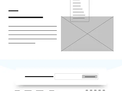 Web Service Wireframe design ui web