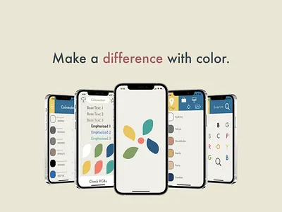 Colorection - Color Palette iOS App app design ios ui ux xcode