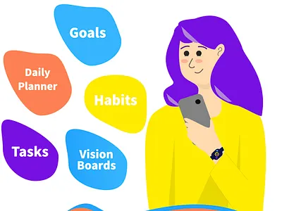 Vervo app characterdesign characters design graphic design illustration