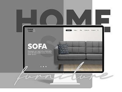 Website design-Home Furniture attractive website design creative website design extraordinary website design graphic design ui ui design ui ux design ux ux design web design website design