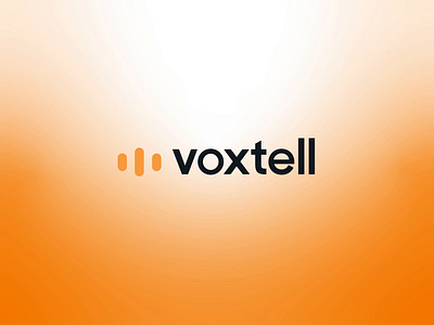 Voxtell - Logo Animation 2d after effects alexgoo animated logo animation brand animation branding logo animation logo intro logo reveal motion graphics typography vortex