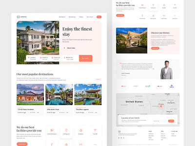 Homes and Villas Booking booking branding design graphic design home hotel identity logo photoshop ui ux villa