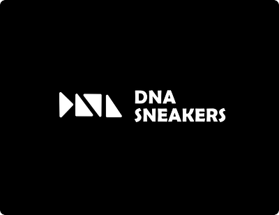 Sneakers Logo design - DNA Sneakers black and white branding creative dailylogochallenge design dna dna sneakers dna sneakers logo design graphic design illustration logo logo design logos modren modren logo simple sneakers brand ui vector