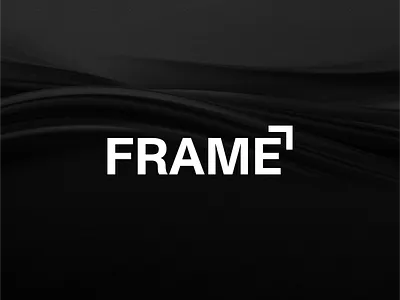 LOGO/BRAND IDENTITY AND UI/UX WEBSITE DESIGN FOR FRAME abstract adobe architecture black and white brand and identity brand design brand identity branding branding design corporate design figma graphic design illustration logo minimal simple strong ui ux design