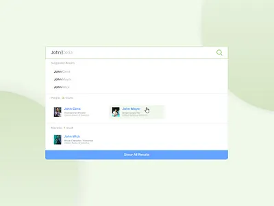Generic Search Results design figma layout search search bar search results ui web web design webdesign