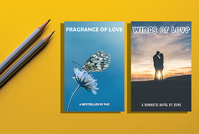 Book Cover Design Bulk 1 animation book book cover book cover design branding butterfly couple design flower gradient graphic design illustration love pencil romance romantic