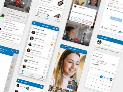 communicate app app commiucate design graphic design ui