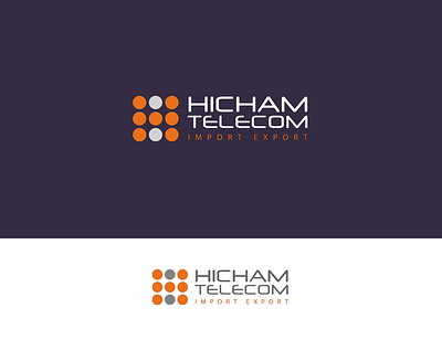 Hicham Telecom branding design graphic design illustration logo vector zaikh