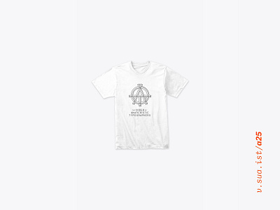 A25 apparel brand clothing design fashion graphic graphicdesign icon letter streetwear suadotist symbol tee tshirt tshirtdesign tshirtgraphic type typography versuaist wearable