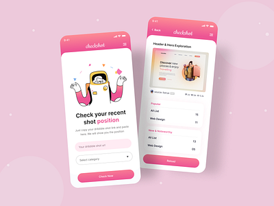 checkshot || Onboarding Mobile App Screen 2021 application apps branding checkshot concept design dribbble flat illustration minimalism mobile mobile app position product design rank shot typography uiux