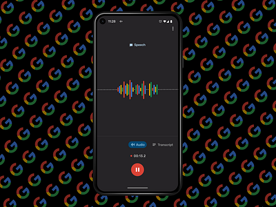 Google Recorder redesign ( pixel 5 ) app google google recorder google redesign mobile recorder redesign