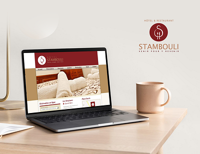Hotel Stambouli branding design graphic design hotel illustration logo vector web webdesign zaikh