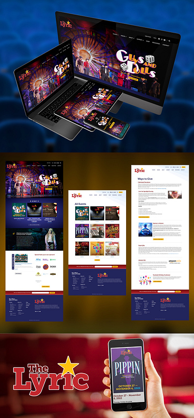 Atlanta Lyric Theatre New Website website design