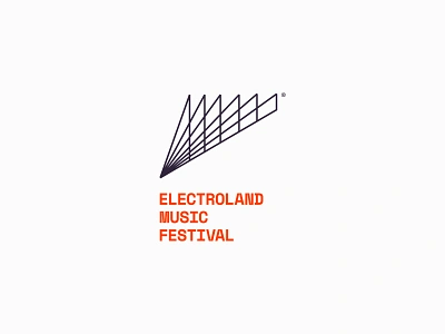 Electroland Music Festival Logo branding design graphic design logo logoart logoawesome logobrainy logobranding logochallenge logocreator logoidentity logotype logotypedesign logotypes logoworld logoxpose motion graphics typography ui vector