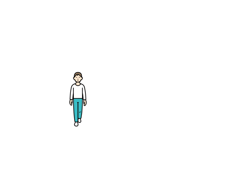 Car Crash Guy {gif} 2d after effects animated gif animation car character gif line art motion graphics rigging toon boom harmony walk cycle