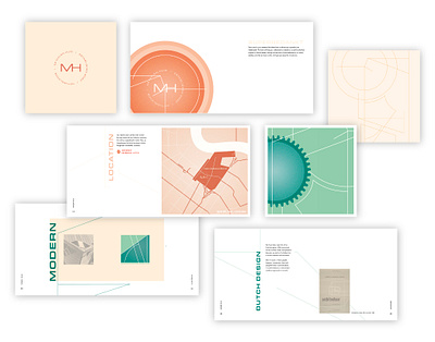 Malen Huis Look Book branding design graphic design illustration