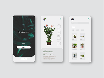 Mobile App alphabet branding design drawing font art graphic design green illustration image font logo photoshop plant typogaphy