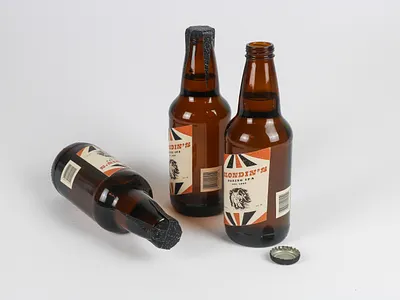 Blondin's Daring IPA branding design graphic design packaging