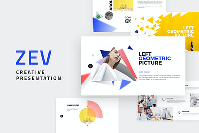 ZEV - Template 3d branding creative design designposter diagram google slides graphic design illustration keynote modern pitch deck powerpoint presentation purpose simplicity slides template ui vector