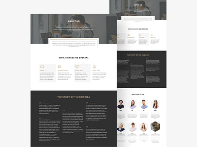 About us page - Brand story about us brand story branding ui ui design uidesign ux