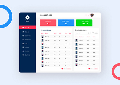 Sales Manage Dashboard/ SaaS UI Design admin pannel ui app design dahboard ui design graphic design product manege dashboard ui saas sales dashboard sales manage sales manager sopyfi ui ui dashboard design ui designer ui ux design