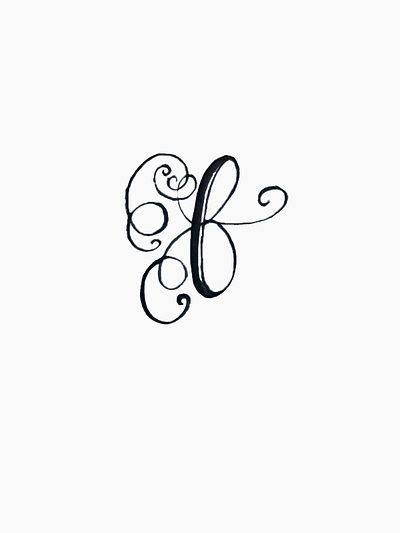 F graphicdesign handlettering lettering moderncalligraphy typography