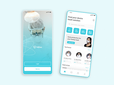 Online Medical Consultancy mobile App branding doctoraapp doctorsapp login page medicalapp mobile app onlineappointment prototype ui user journey map ux wireframe