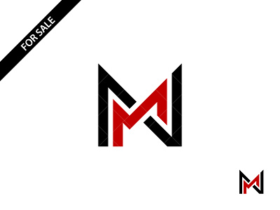 NM Logo branding clean design icon identity illustration lettermark logo logo design logotype mn mn logo mn monogram modern monogram nm nm logo nm monogram typography vector