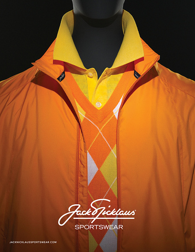 Jack Nicklaus Sportswear - Advertising advertising golf golf shirt jack nicklaus outerwear photography styling