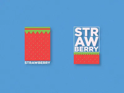 Strawberry blue design dribbble fruit fruit illustration fruit pattern fruits geometric green illustration illustrator mini illustration minimalistic pattern photoshop red sandro strawberry vector