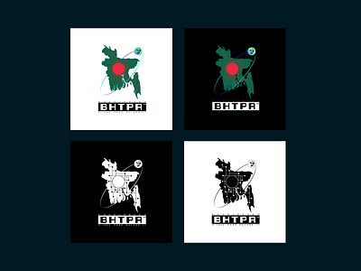 BHTPA Logo, Branding & Identity Design Concept bangabandhu bangladesh bhtpa branding design govt company logo graphic design illustration logo sheikh mujibur rahman tech logo concept vector