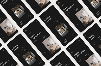 Dir | Interior design app UI app branding creative dark design interior product design ui ux xd design