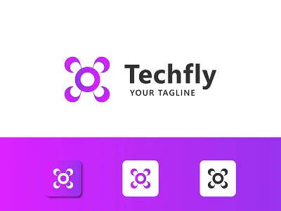 Butterfly Tech branding butterfly tech logo logo project modern tech tech logo tech mark techfly tranding