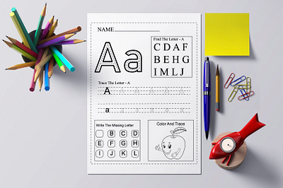 Kdp Alphabet Handwriting Interior Bundle