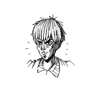 Ricky Mill character design illustration