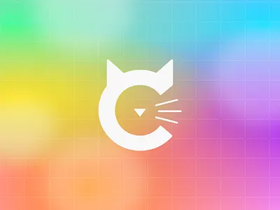 "Chloe" + Cats branding logo