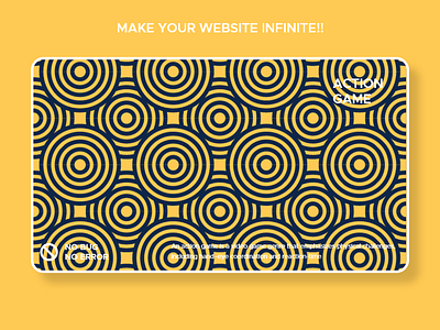 Infinite Pattern Concept In Web!